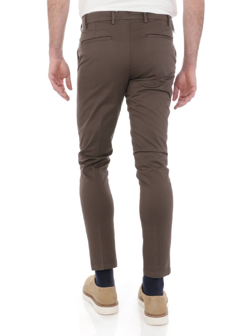 DEVORE INCIPIT Pantalone Uomo in Cotone Stretch Fino al 60% di sconto