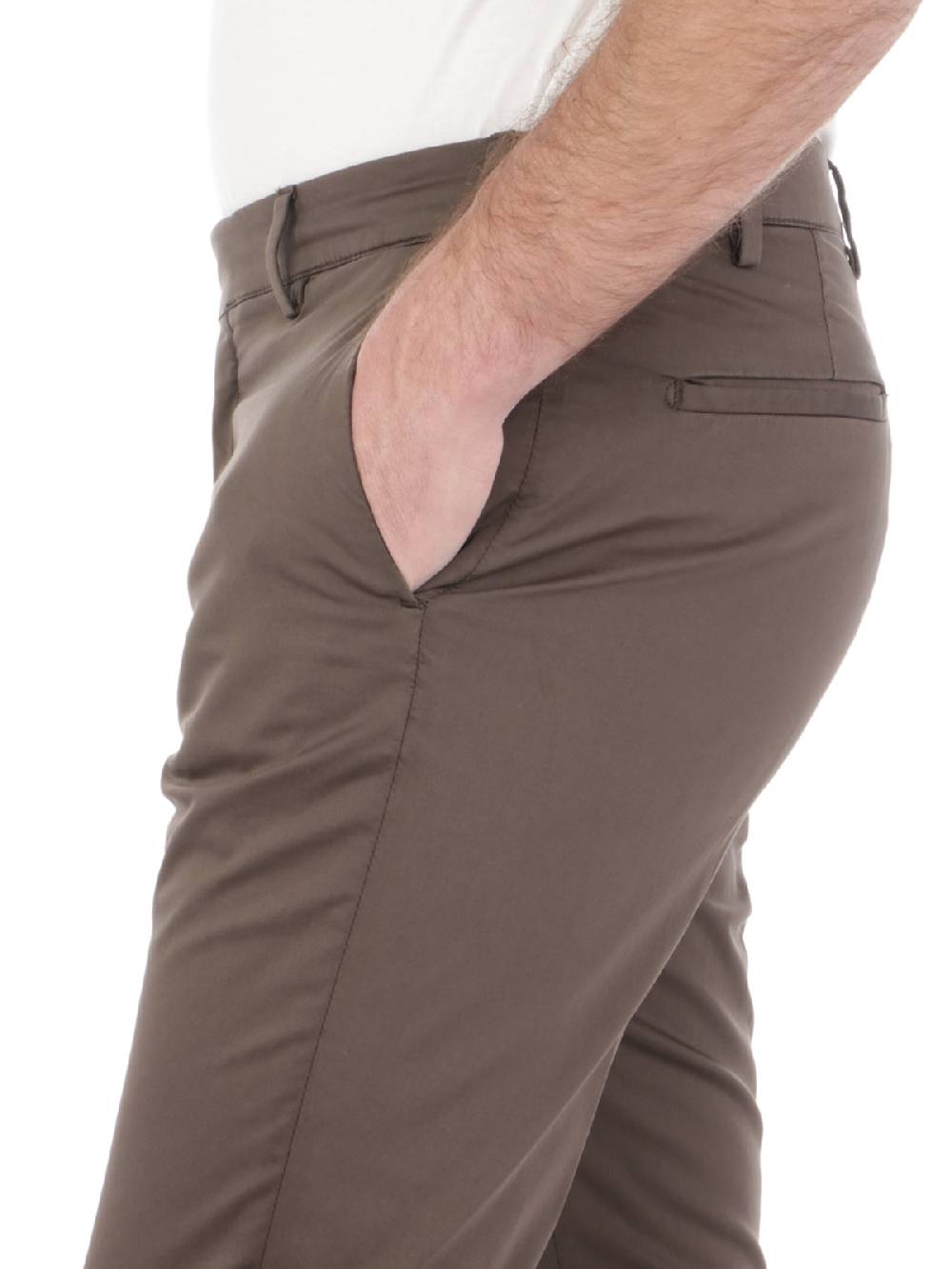DEVORE INCIPIT Pantalone Uomo in Cotone Stretch Fino al 60% di sconto