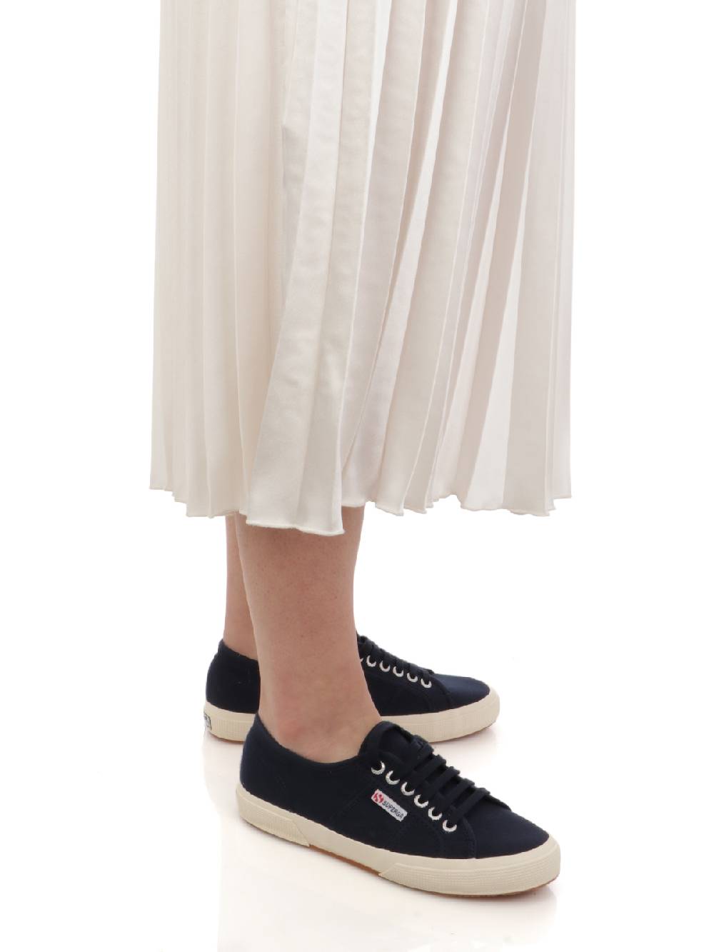 KAOS Gonna Midi con Pieghe Black Friday Prezzi
