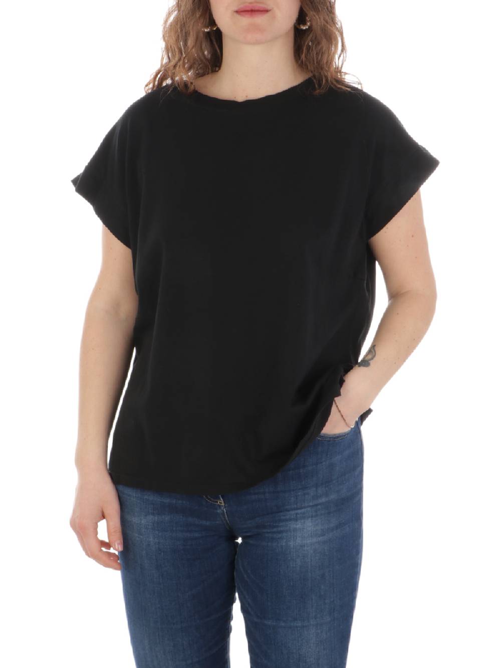 B.Yu T-Shirts T-Shirt Smanicata Soddisfazione Garantita