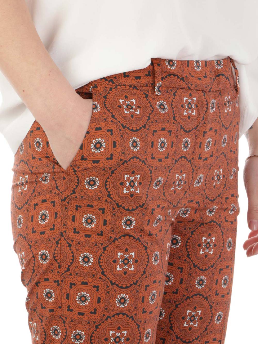 Via Masini 80 Trousers Pantalone Consegna Veloce