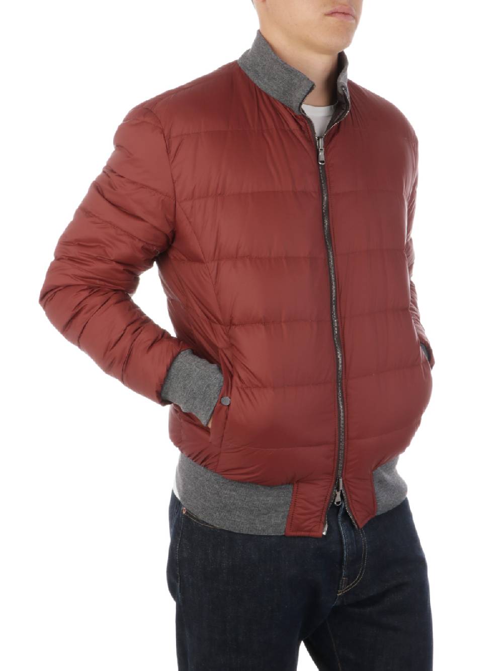 BARBA Giubbotto Uomo Double in Pelle Saldi