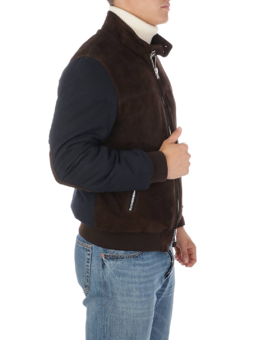 THE JACK LEATHERS Giacca in Suede Uomo Matthias Vendita Economica