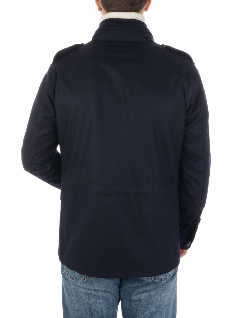 BARBA Field Jacket Uomo in Lana Vendite Flash