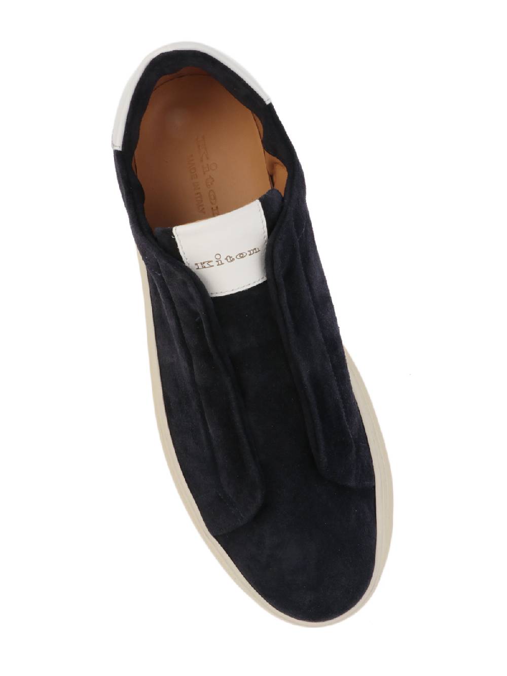KITON Sneakers Uomo in Suede senza Lacci Comprane uno, ottenene uno gratis