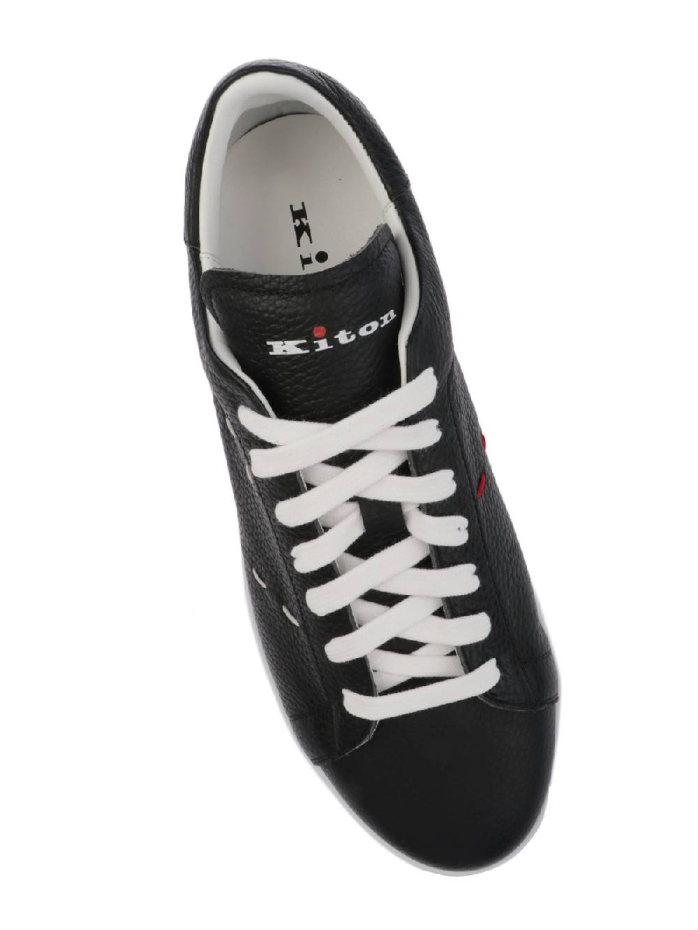 KITON Sneakers Uomo Stitching in Pelle Offerte giornaliere