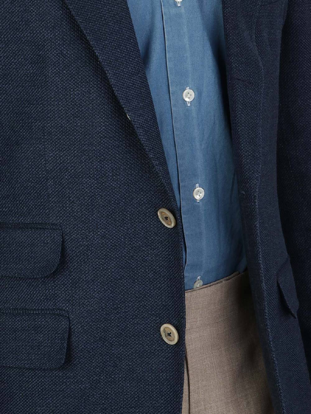 ELEVENTY Giacca Uomo in Lino e Cotone Offerte speciali