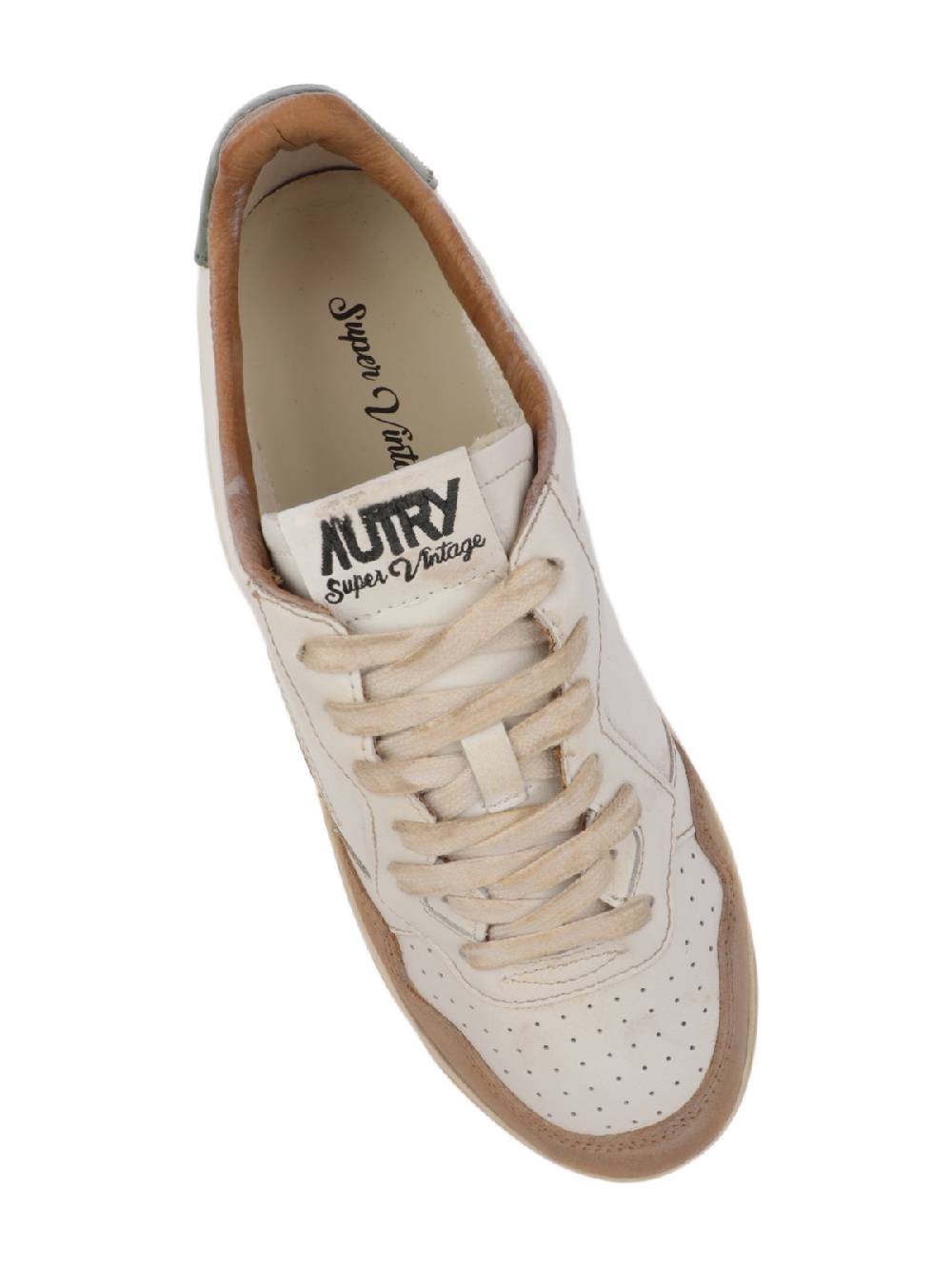 AUTRY Sneakers Uomo Super Vintage In Pelle Sconti VIP