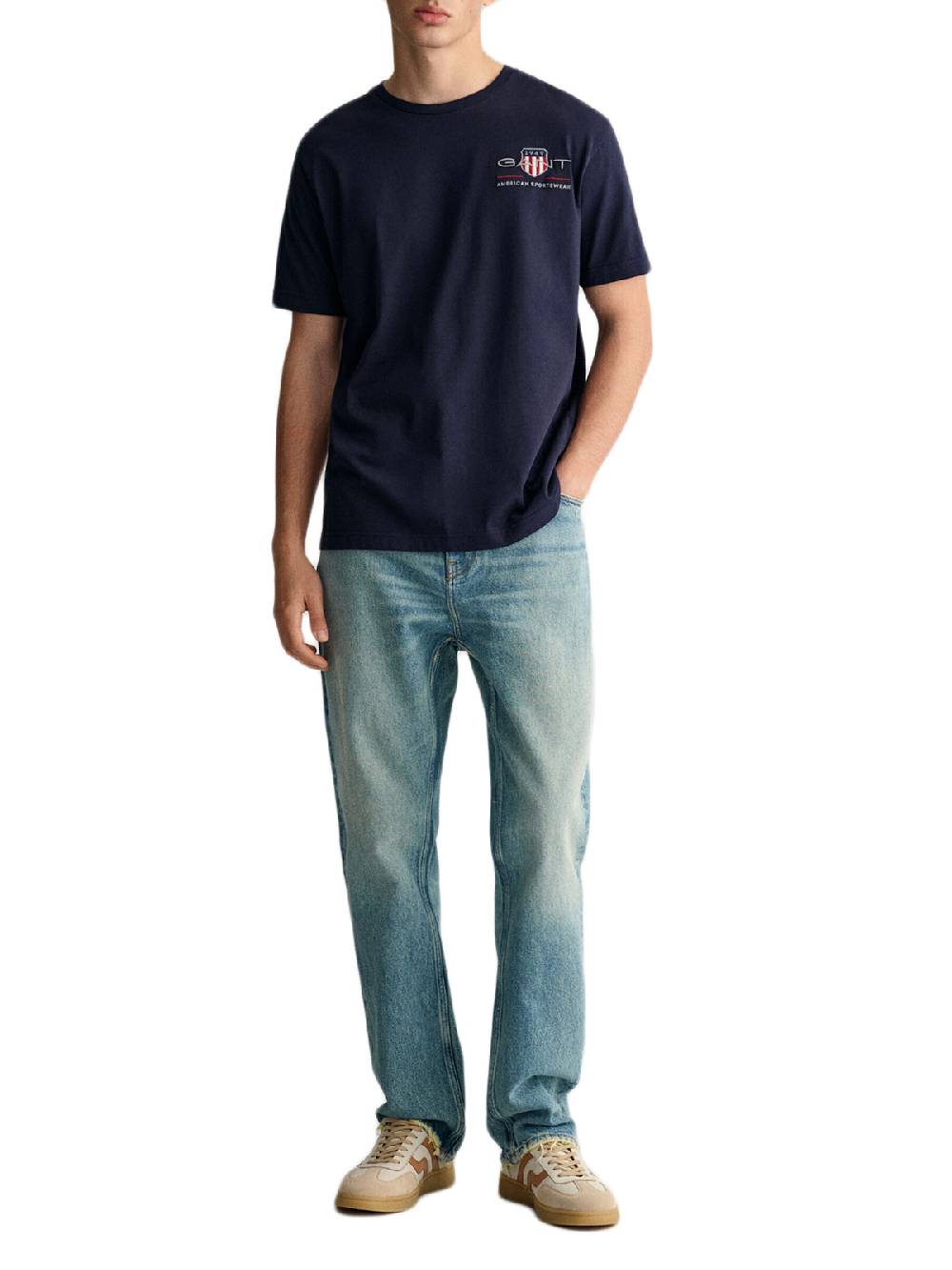 Gant Reg Archive Shield Tshirt Prezzo basso