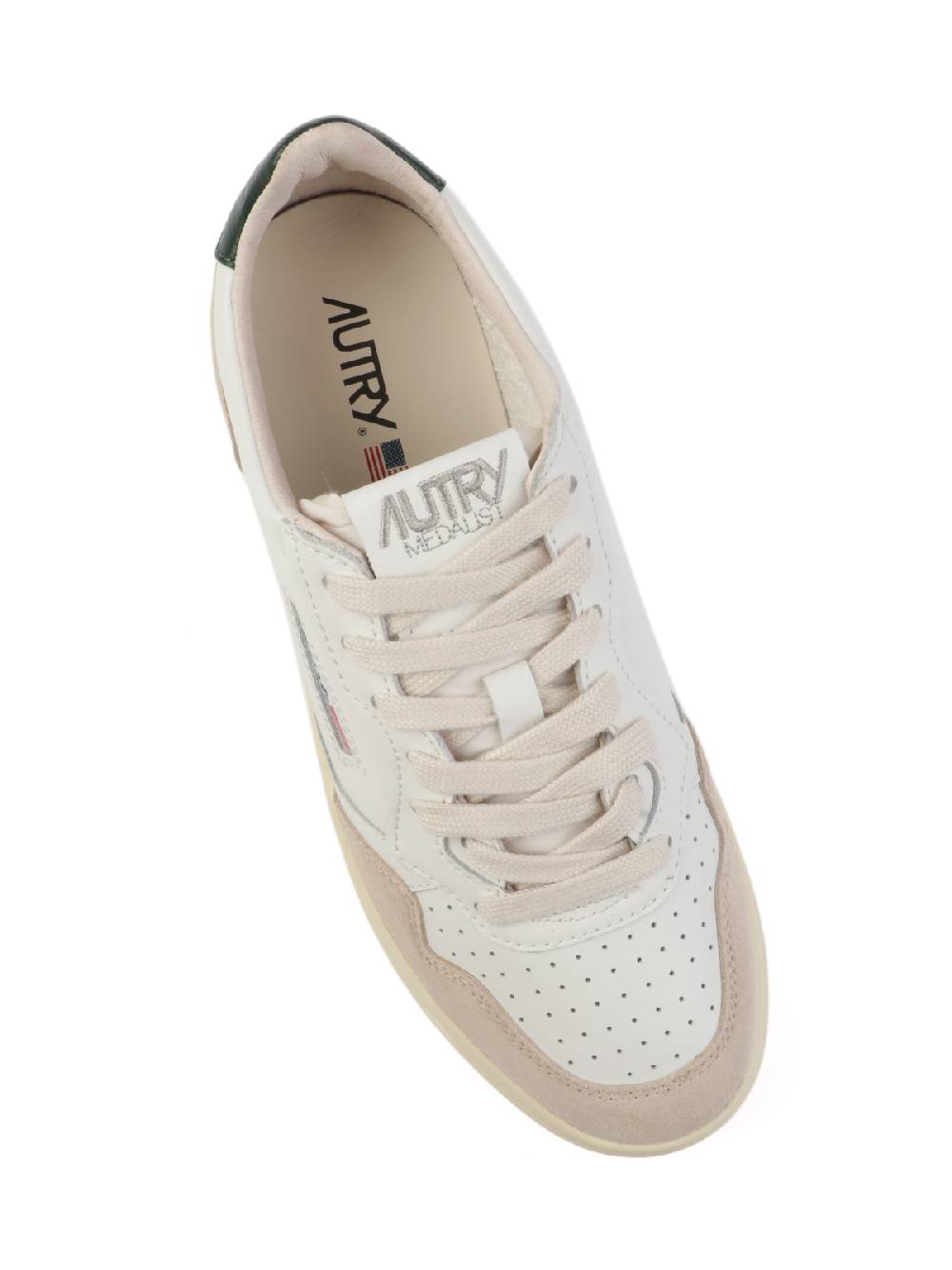 AUTRY Sneakers Uomo Medalist Low in Pelle e Suede Enormi sconti