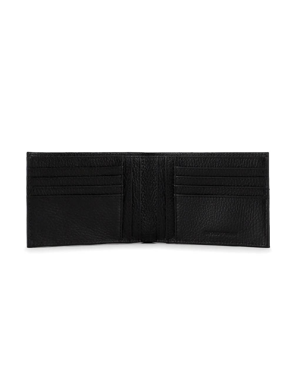 EMPORIO ARMANI Portafiglio Uomo in Pelle Bottalata Duty-free