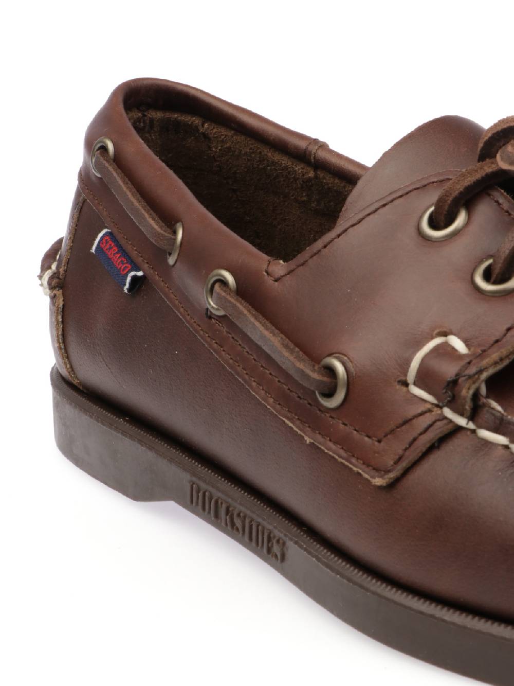 SEBAGO Scarpe Uomo Docksides Portland Waxed Pezzi Unici