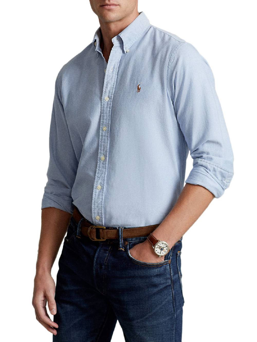 POLO RALPH LAUREN Camicia Uomo Sport in Cotone Promozione Limitata