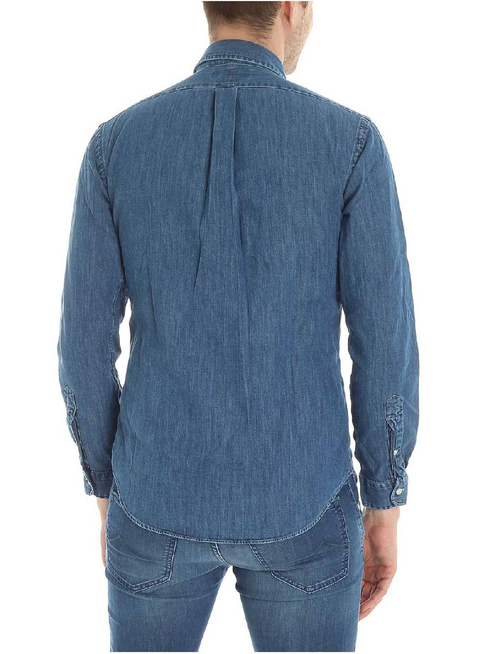 POLO RALPH LAUREN Camicia Uomo Jeans Fino Al -60%