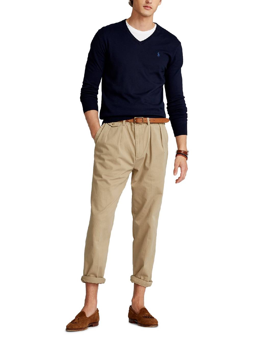 POLO RALPH LAUREN Maglia Uomo Scollo V Affare Del Giorno