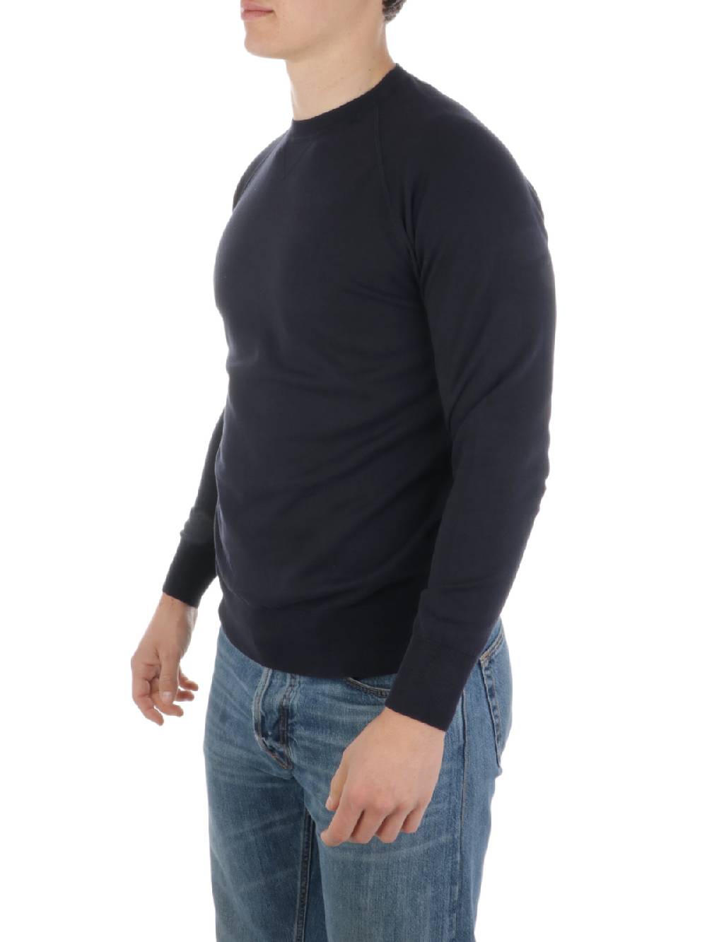 ASPESI Pullover Uomo in Cotone Presa