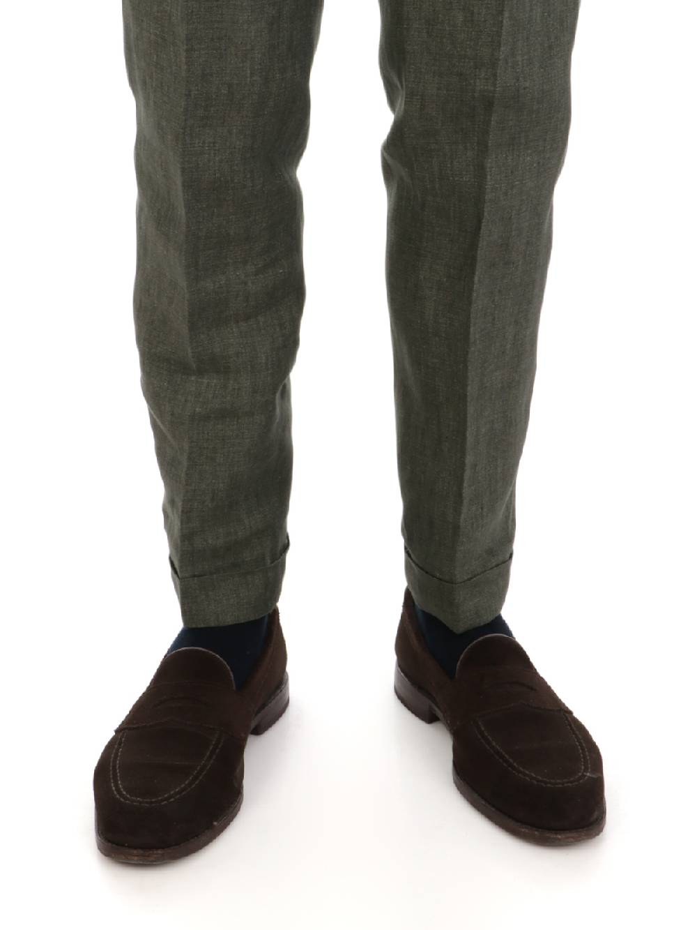 BERWICH Pantalone Uomo in Lino In Saldo