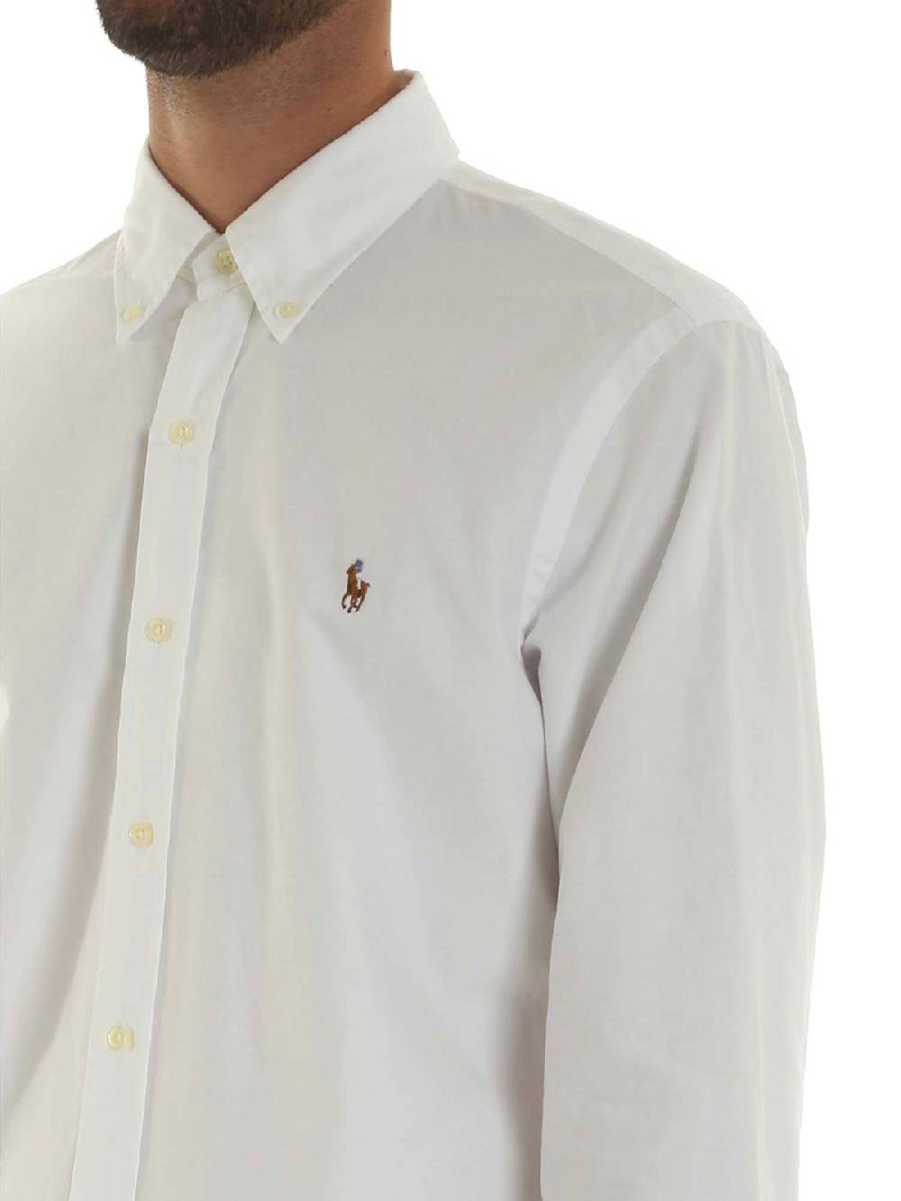 POLO RALPH LAUREN Camicia Uomo Sport in Cotone Spedizione gratuita