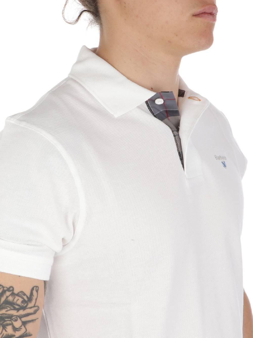 BARBOUR Polo Uomo in Cotone Piqué Prezzo di fabbrica