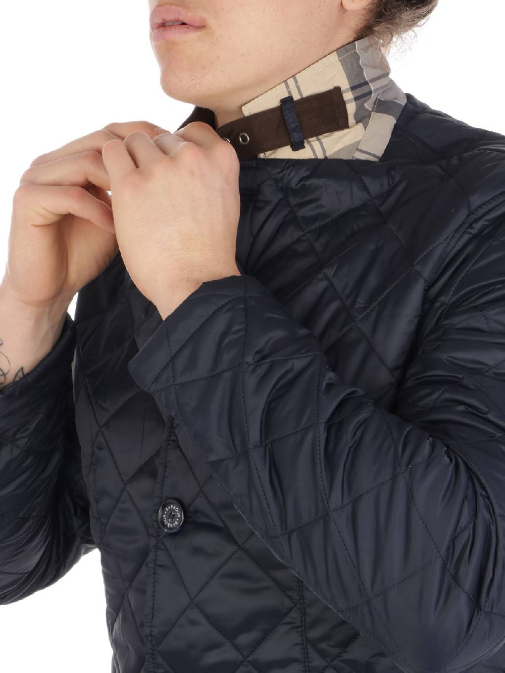 BARBOUR Giubbotto Uomo Trapuntato Sander Offerta speciale