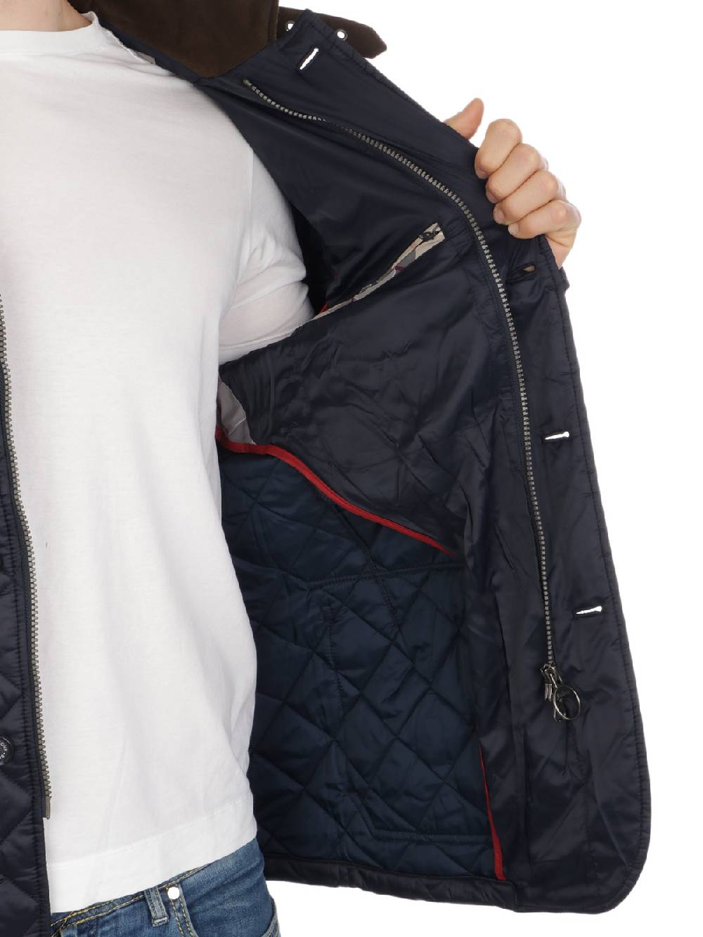 BARBOUR Giubbotto Uomo Trapuntato Sander Offerta speciale