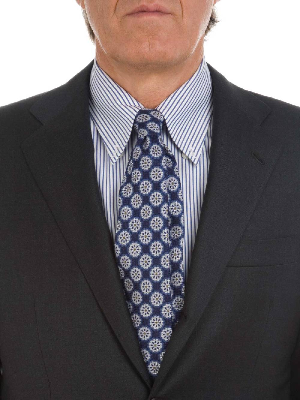 KITON Abito Uomo in Lana Vendita calda