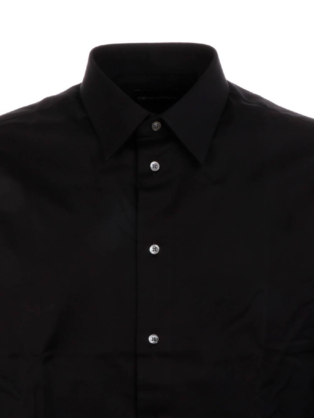 EMPORIO ARMANI Camicia Uomo Twill di Cotone Offerte esclusive