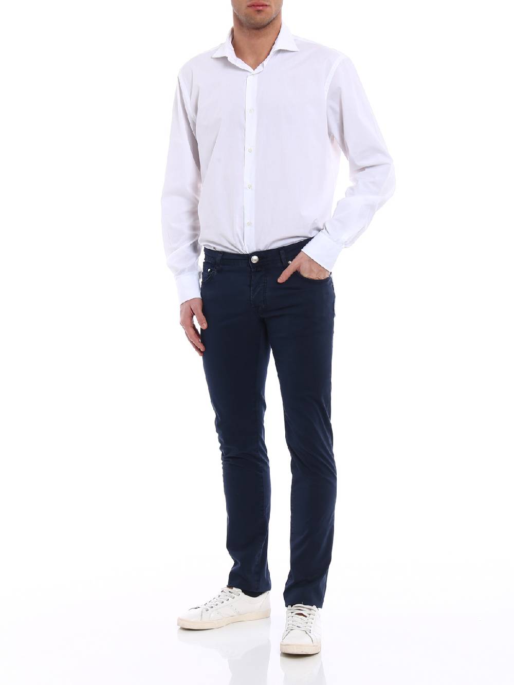 JACOB COHEN Pantaloni Uomo in Cotone