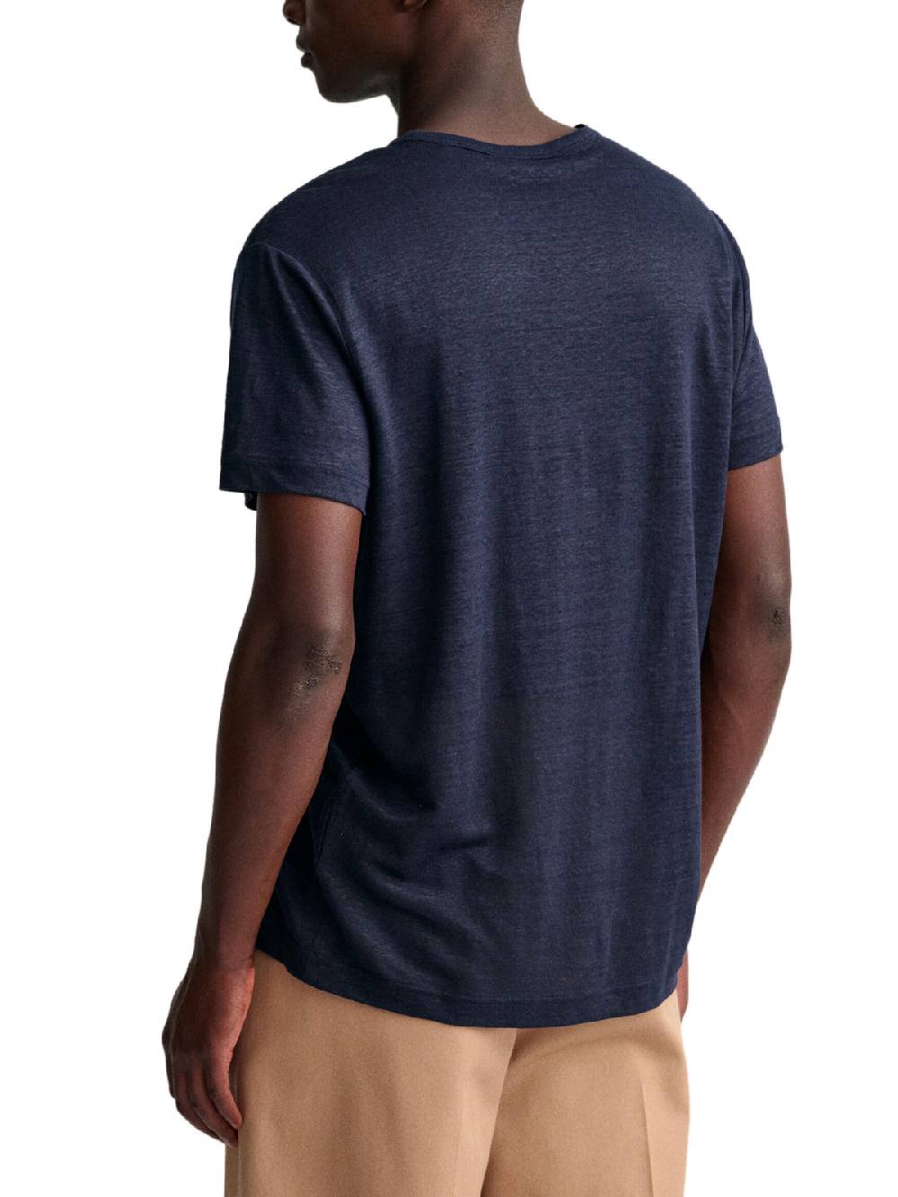 Gant Linen Regular T-Shirt Offerta speciale della fabbrica