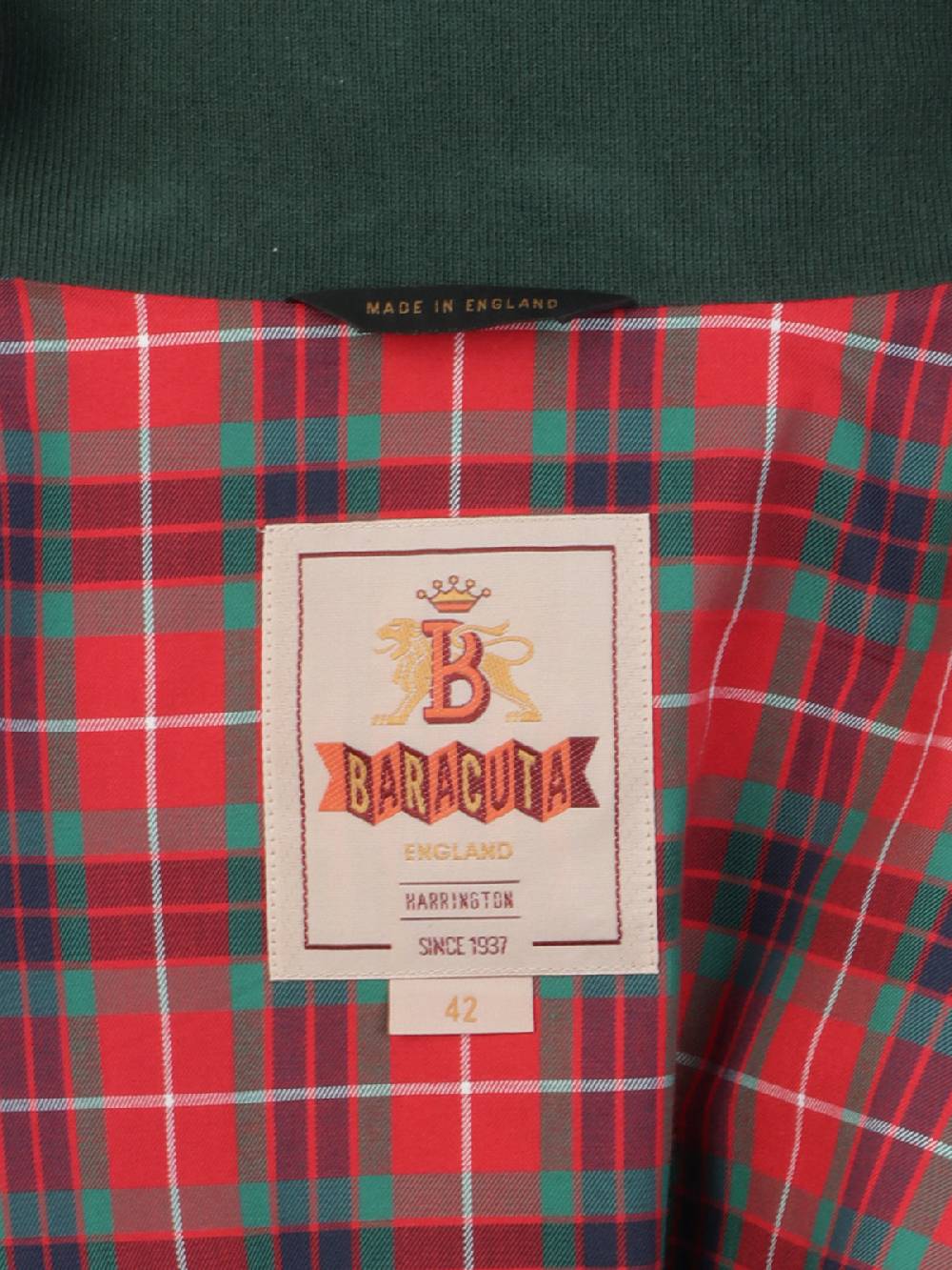 BARACUTA Giacca G9 Harrington Jacket Sostegno trimestrale