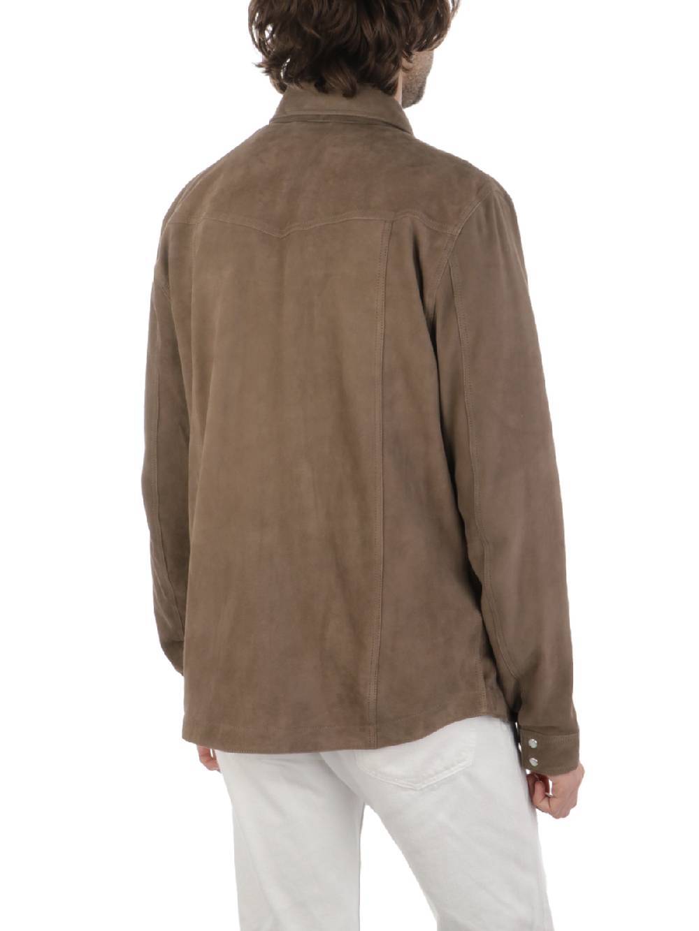 PROLEATHER Giacca Camicia Uomo in Suede Discount Store per i nuovi prodotti