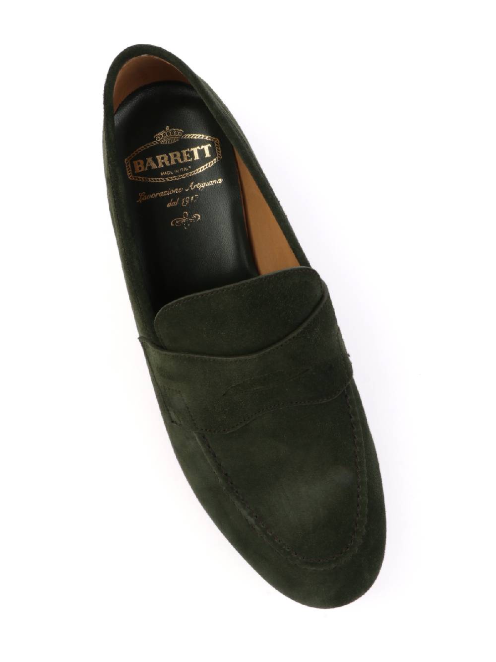 BARRETT Mocassino Uomo in Suede con Mascherina 50% di sconto con spedizione gratuita