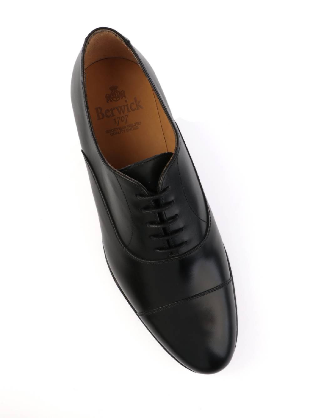 BERWICK 1707 Scarpa Oxford Uomo Box Calf Officina