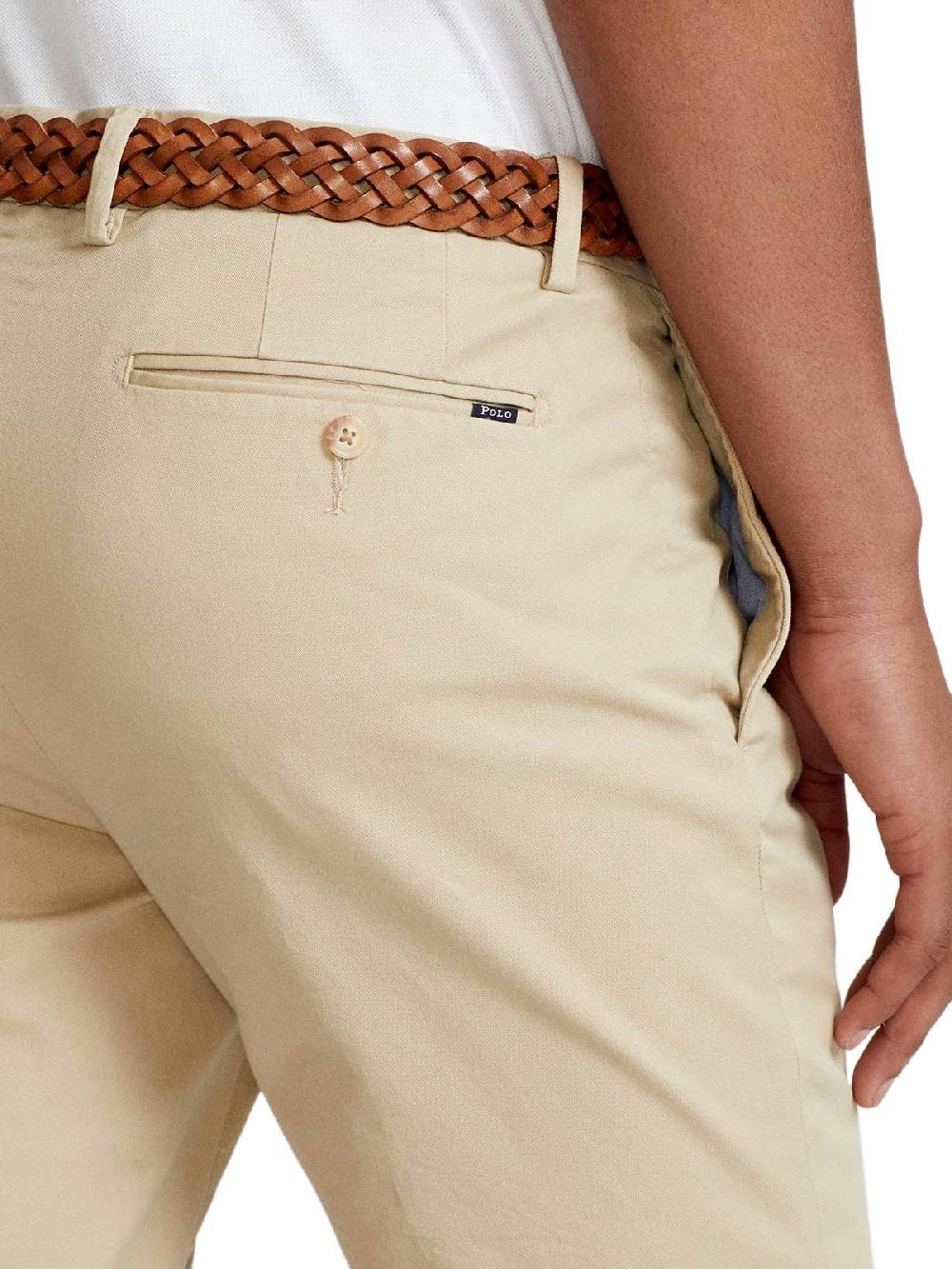 Polo Ralph Lauren Flat Pant In Linea
