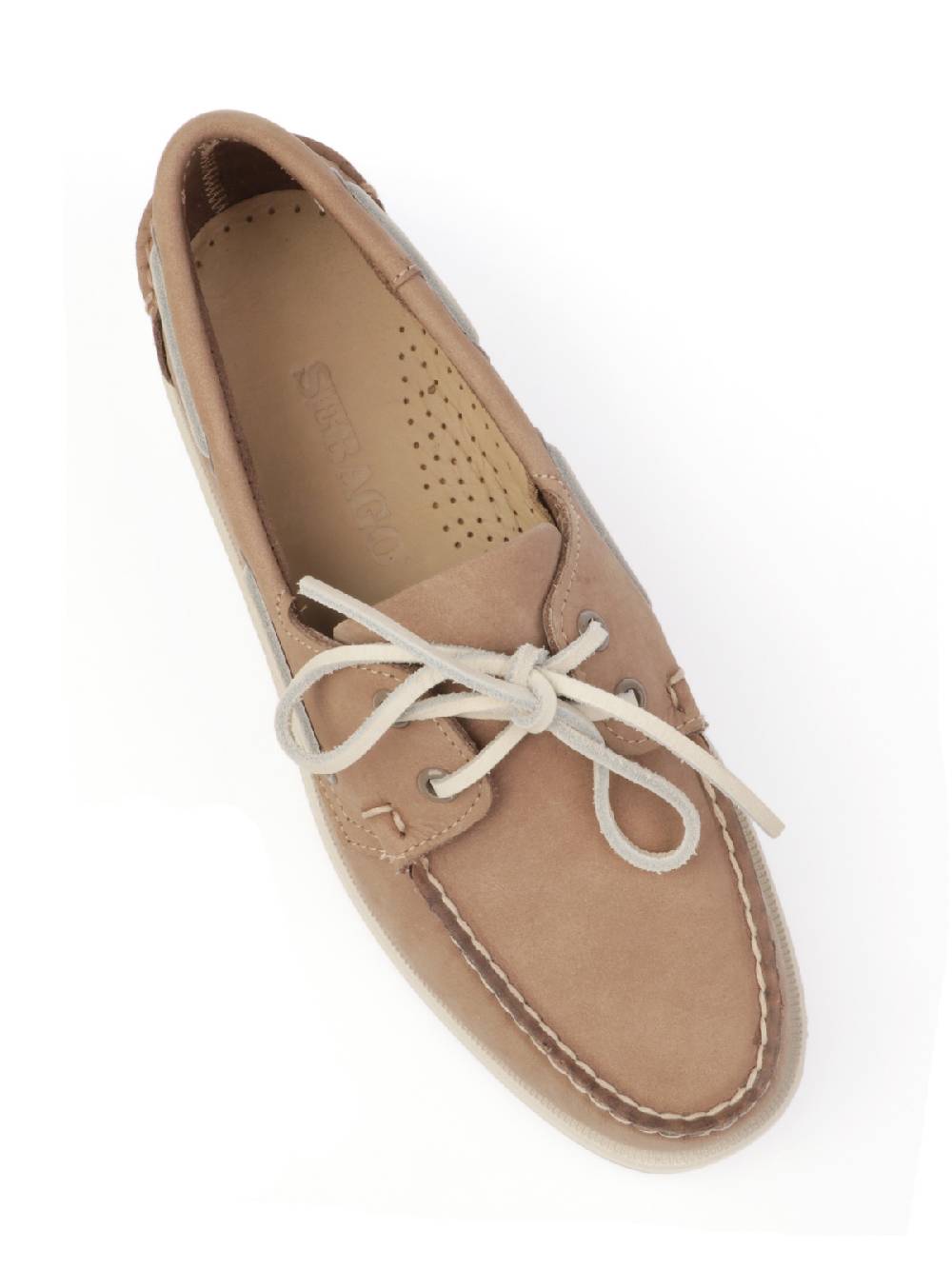 SEBAGO Scarpe Uomo Docksides Portland Nubuck Nuovo
