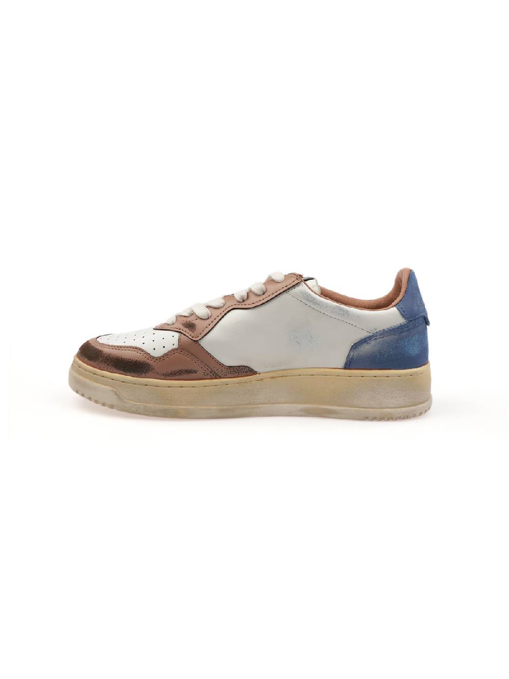 AUTRY Sneakers Uomo Super Vintage In Pelle Sconto