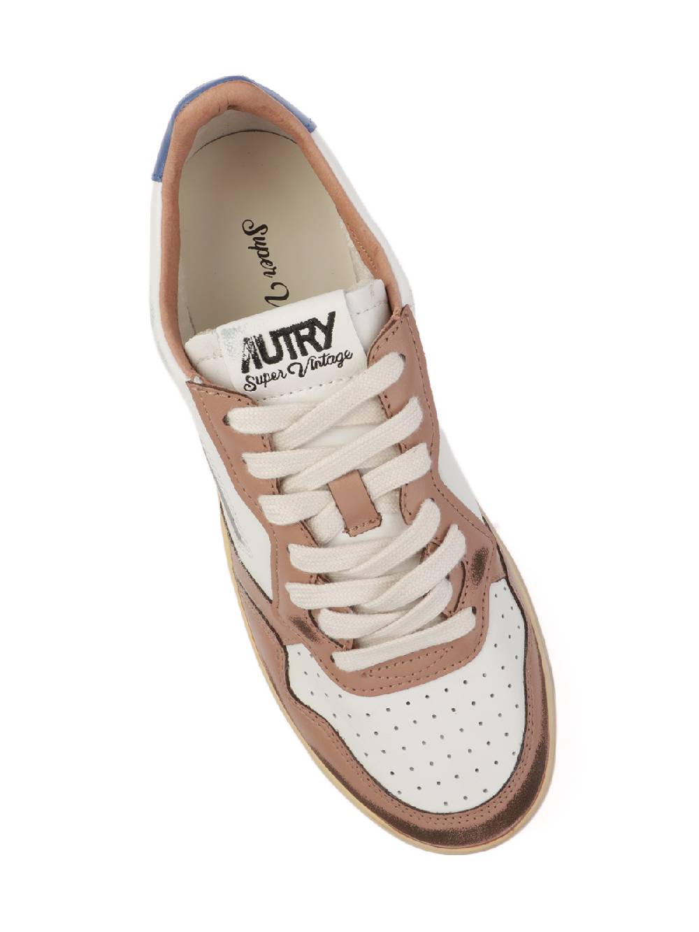 AUTRY Sneakers Uomo Super Vintage In Pelle Sconto