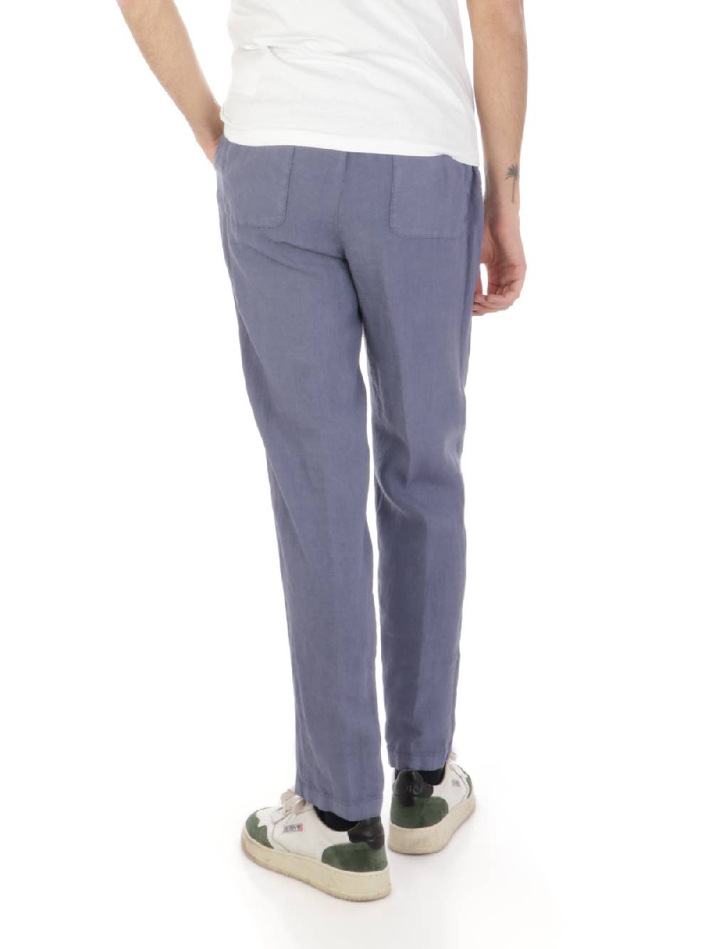 ALTEA Pantaloni Uomo In Lino Comprare a buon mercato
