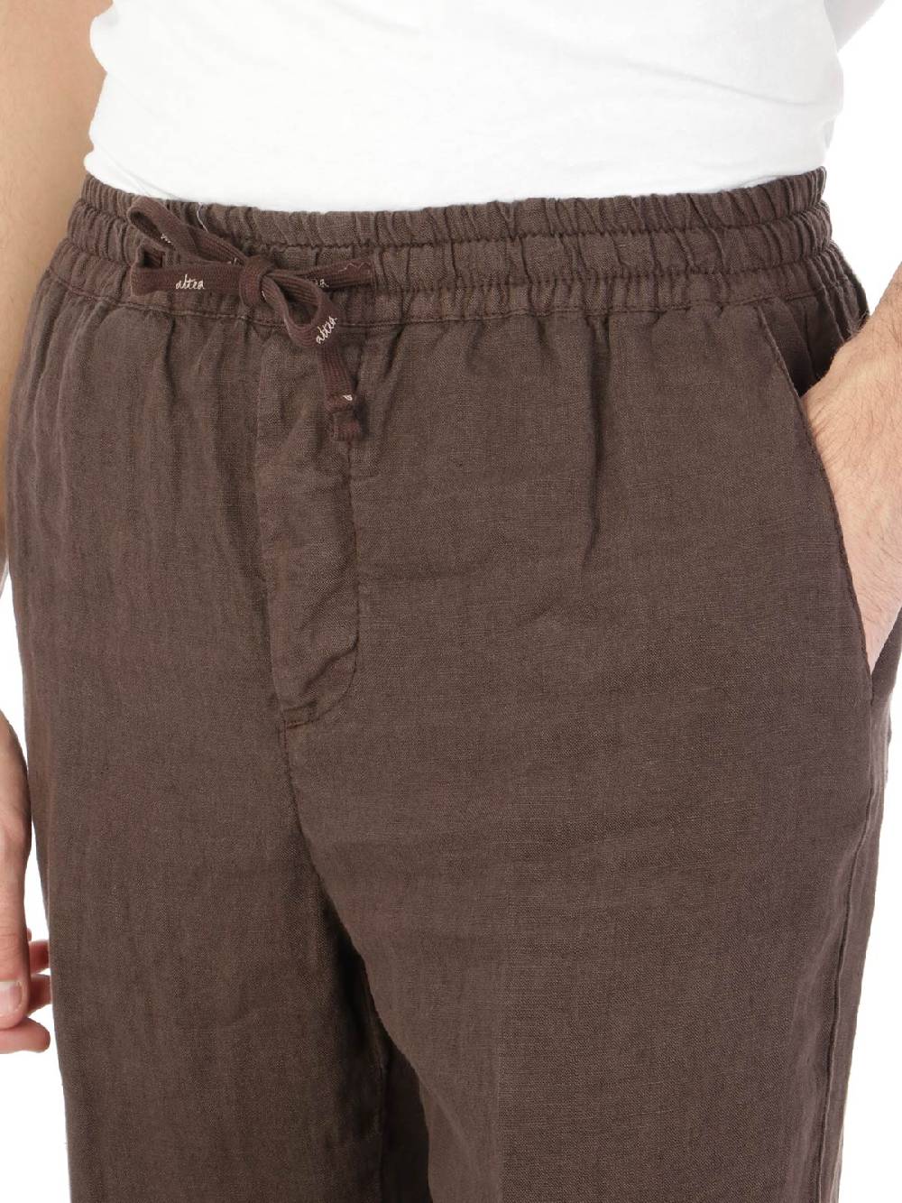 ALTEA Pantaloni Uomo In Lino Flash Sale