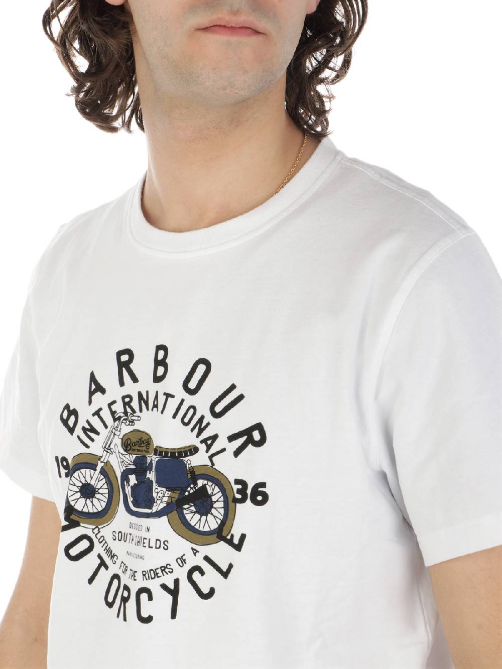 BARBOUR INTERNATIONAL T-shirt Uomo Spirit In Cotone Shopping online
