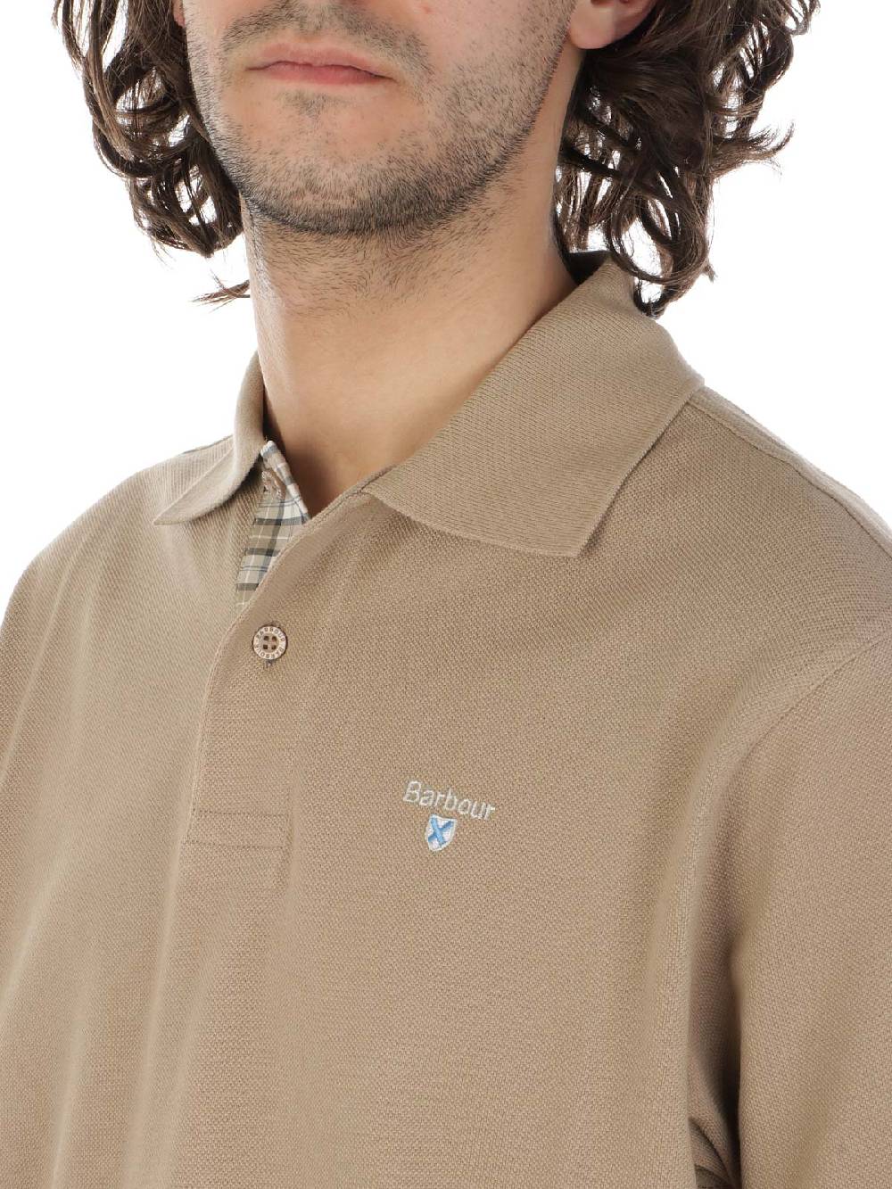 BARBOUR Polo Uomo In Cotone Piqué Latest fashion