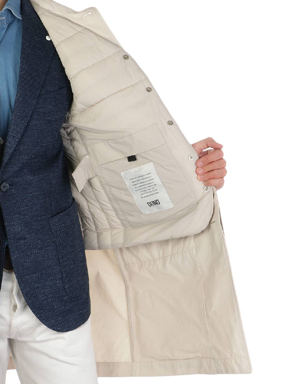 DUNO Impermeabile Uomo Alfie Recco Mist Liquidazione