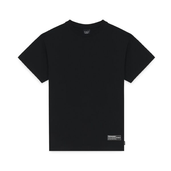 Propaganda Label Camo T-Shirt – Black Vendita Calda