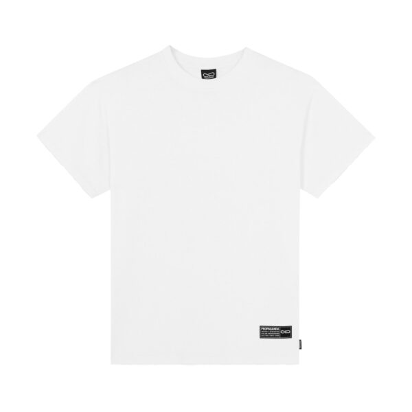 Propaganda Label Camo T-Shirt – White Vendita Economica