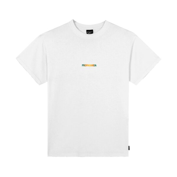 Propaganda Ribs Gradient T-Shirt – White Negozi Online