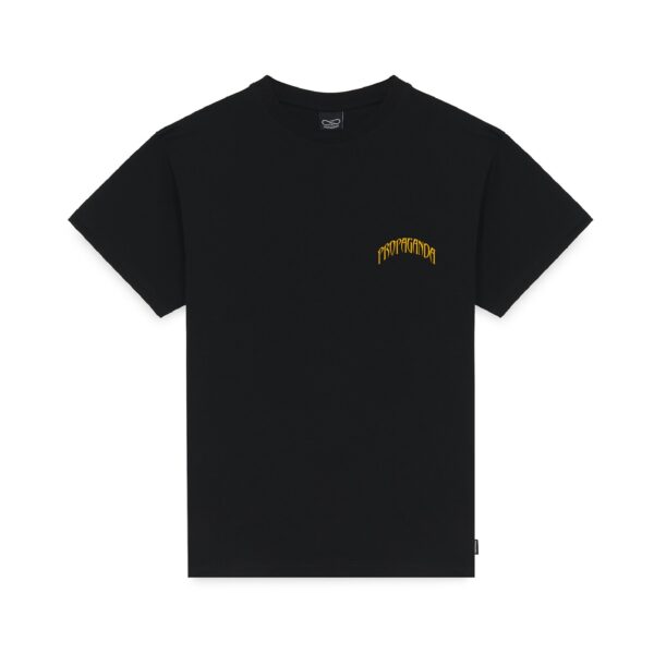 Propaganda Triangle Deer T-Shirt – Black Economico
