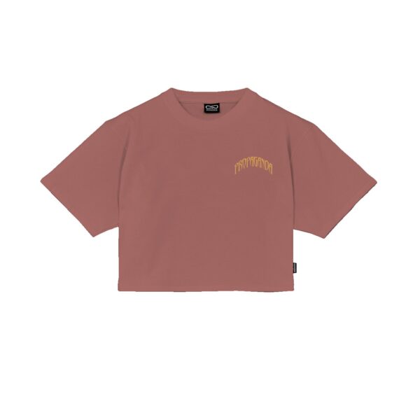 Propaganda Triangle Jaguar Croptop Tee – Clay Affare Del Giorno