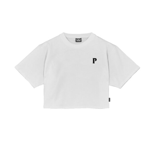 Propaganda Pyromantics Croptop Tee – White Sconto