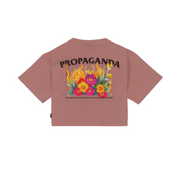 Propaganda Pyromantics Croptop Tee – Clay Offerta