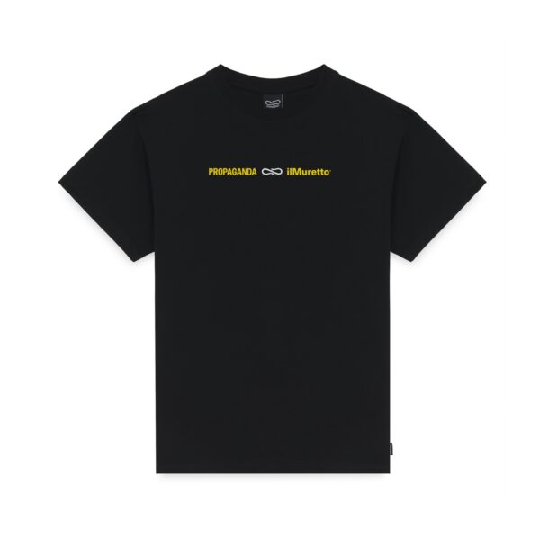 Propaganda Propaganda x ilMuretto “Ribs Smile Tee” – Black Novità